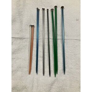 Knitting Needle Lot Various Size Mostly Boye & Single Susan Bates